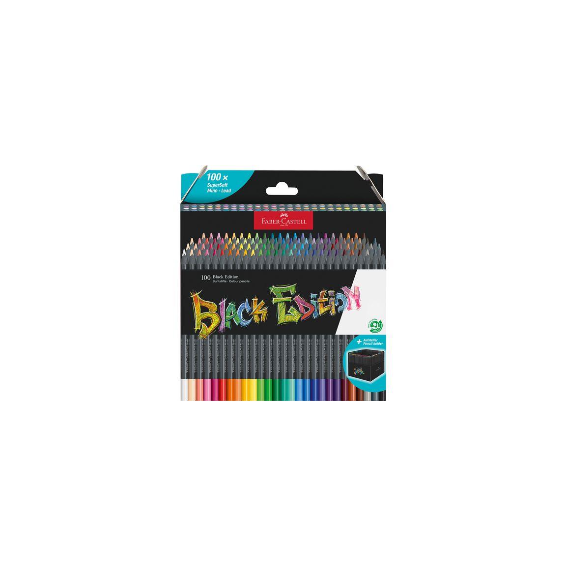 Coloured pencil Black Edition 100/pack