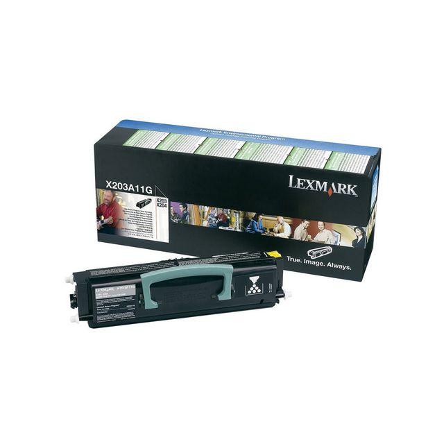 Toner LEXMARK X203A11G 2,5K black