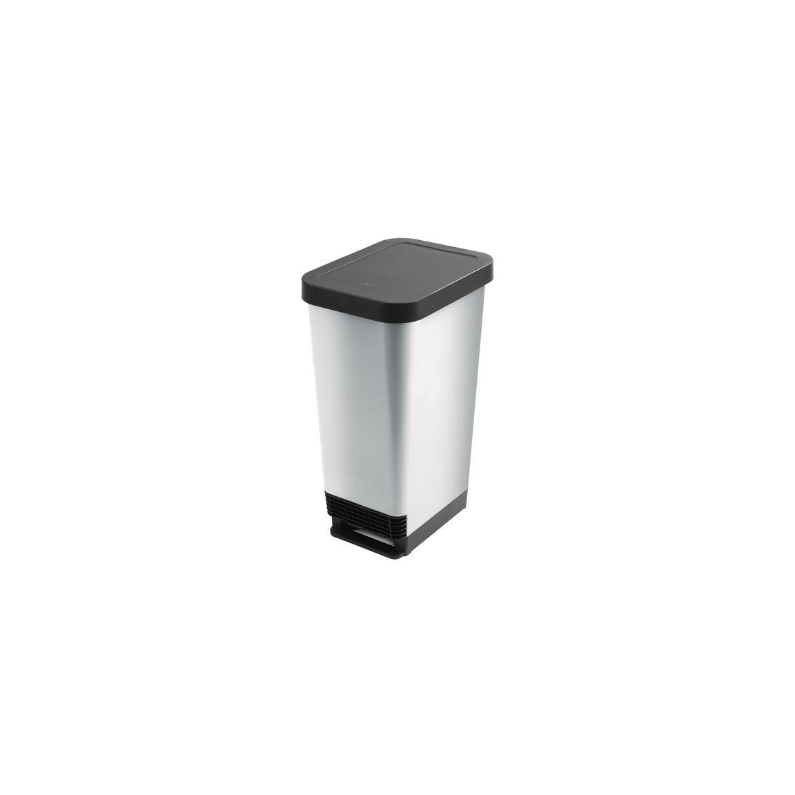 Pedal bin CEP 45L grey
