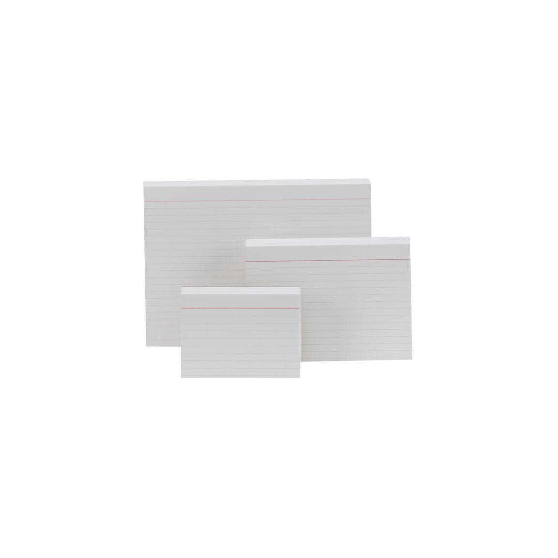 Writing card ESSELTE A6L lined 100/pack