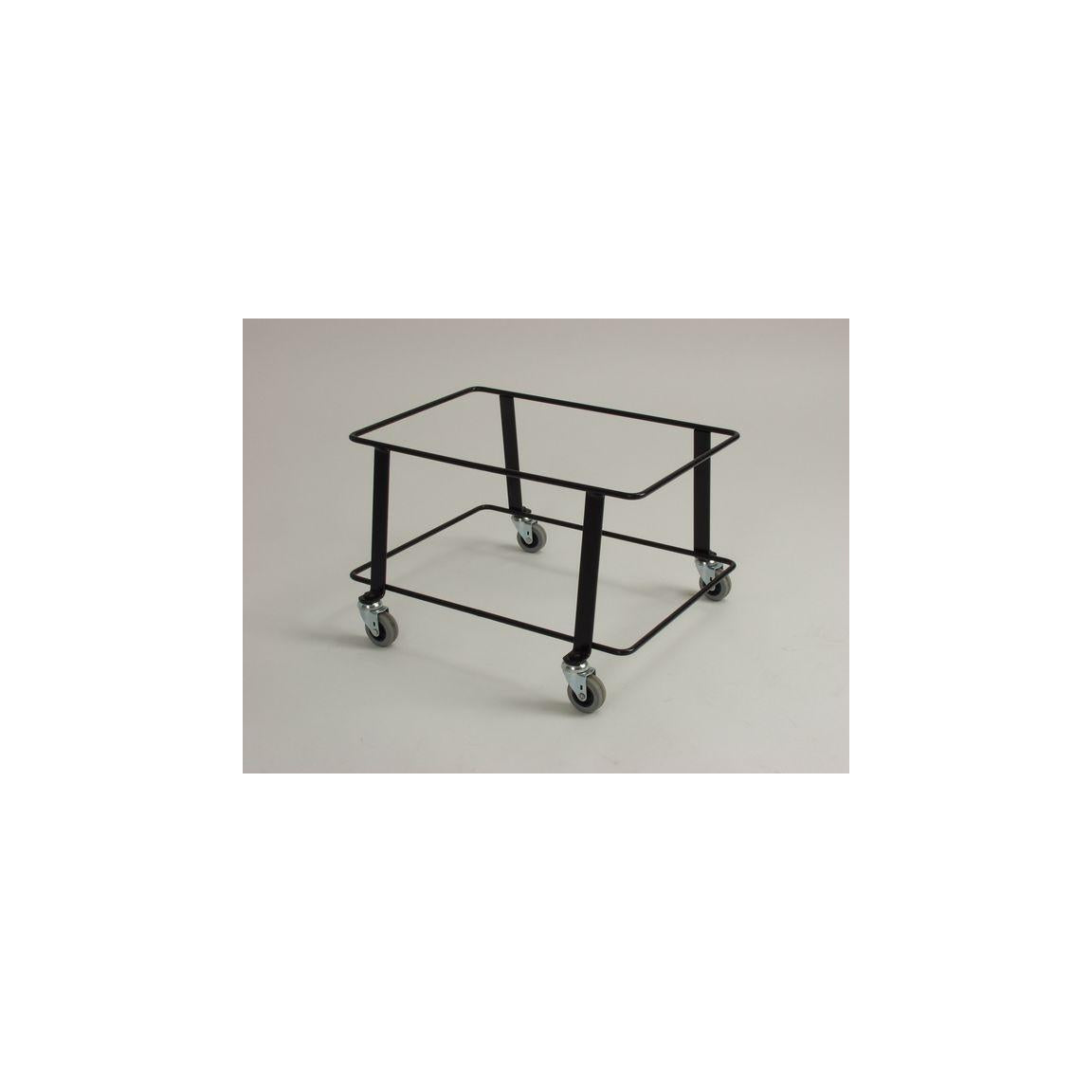 Basket trolley with wheels for 27L