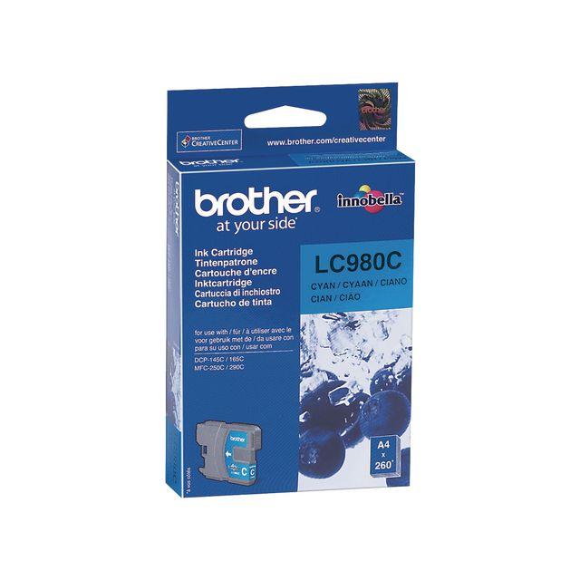 Ink cartridge BROTHER LC980C cyan
