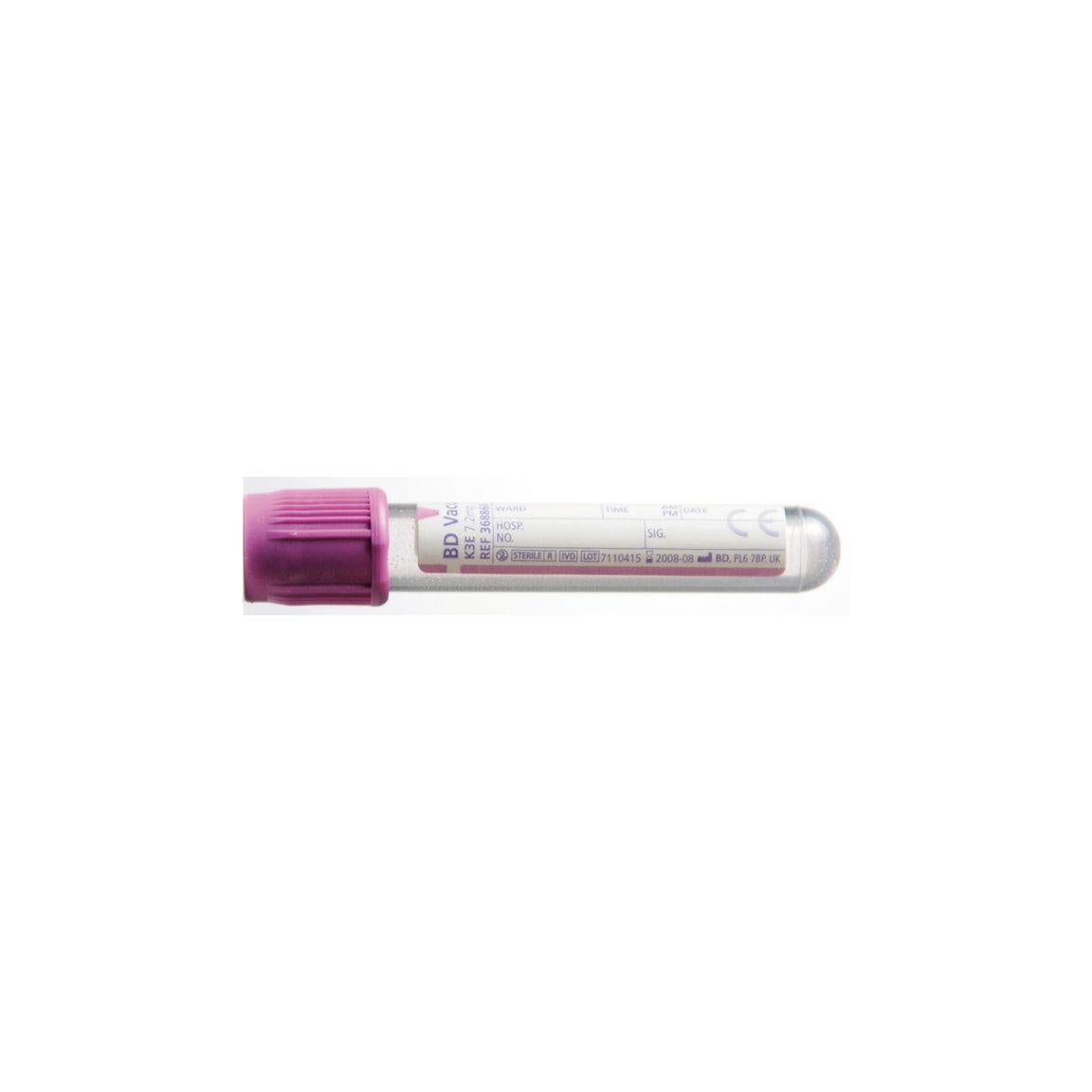 Haemogard tube Purple K3 EDTA 5/4ml 100/pack