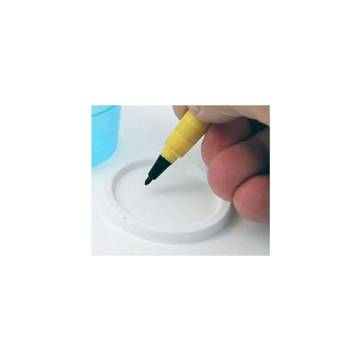 Lid for medicine cup white 48mm 500/pc