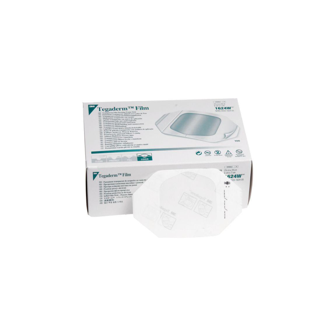 Tegaderm 1624W 6x7cm 100/pack