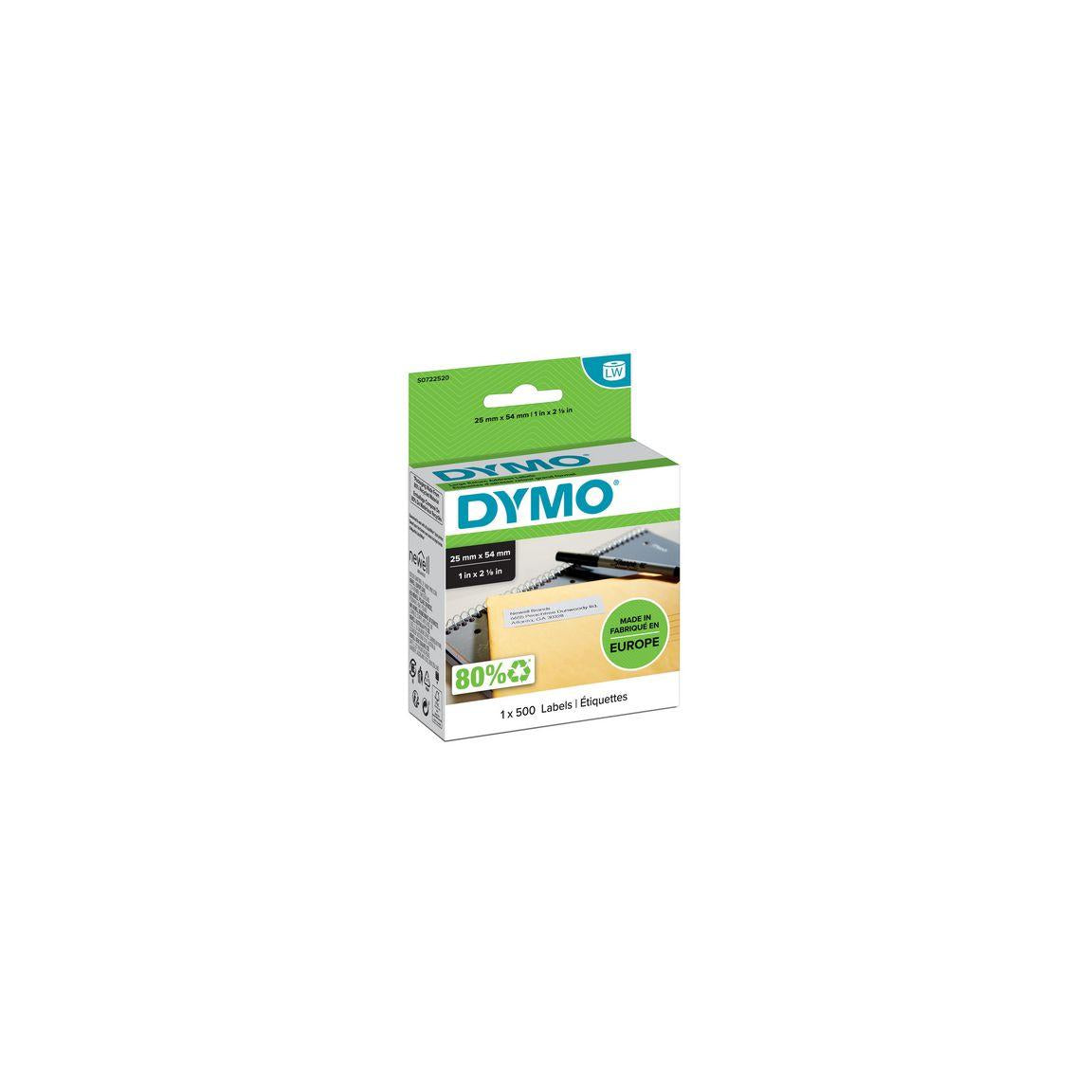 Label DYMO return 25x54 mm 500/pc
