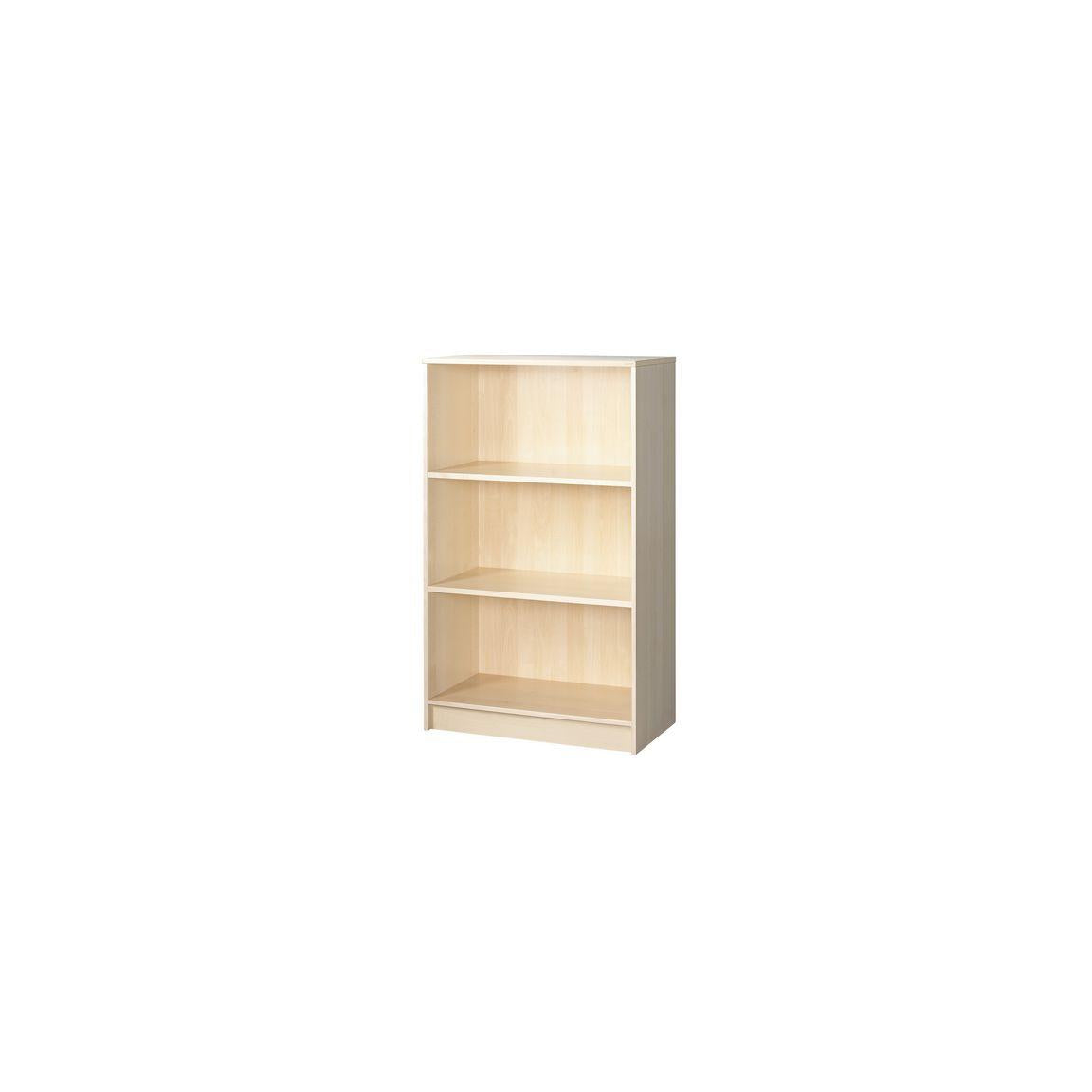 Shelf 3 levels 132,5x80,5x41,5cm birch lam