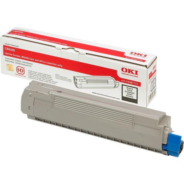 Toner OKI 43487712 6K black