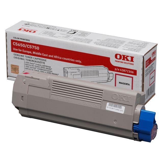 Toner OKI 43872306 2K magenta