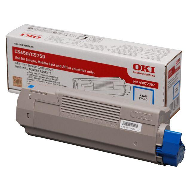 Toner OKI 43872307 2K cyan