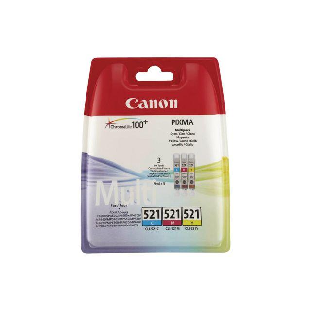 Ink cartridge CANON CLI-521 c/m/y