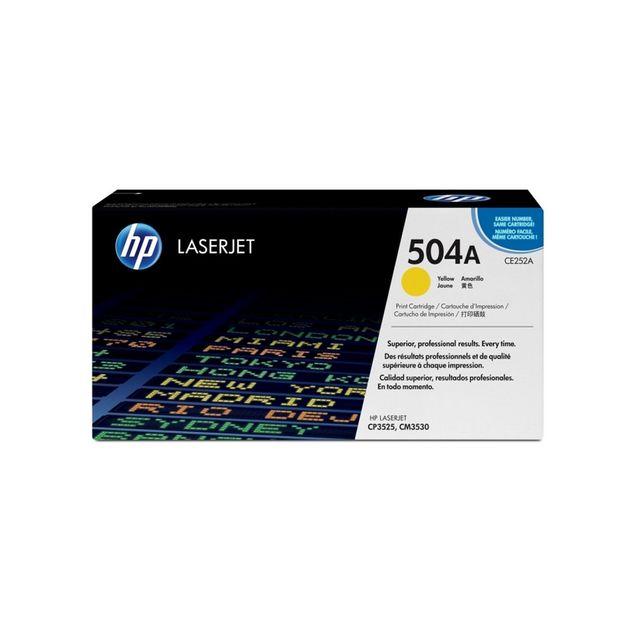 Toner HP CE252A 504A 7K yellow