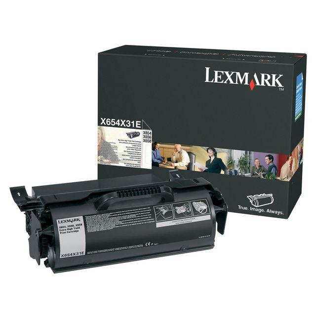 Toner LEXMARK X654X31E 36K black