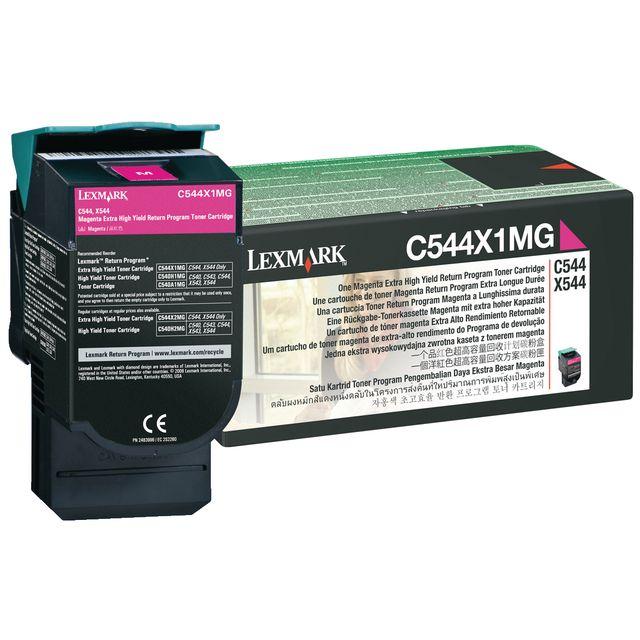 Toner LEXMARK C544X1MG 4K magenta