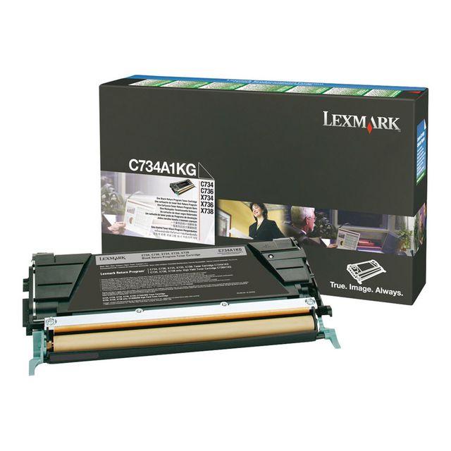 Toner LEXMARK C734A1KG 8K black