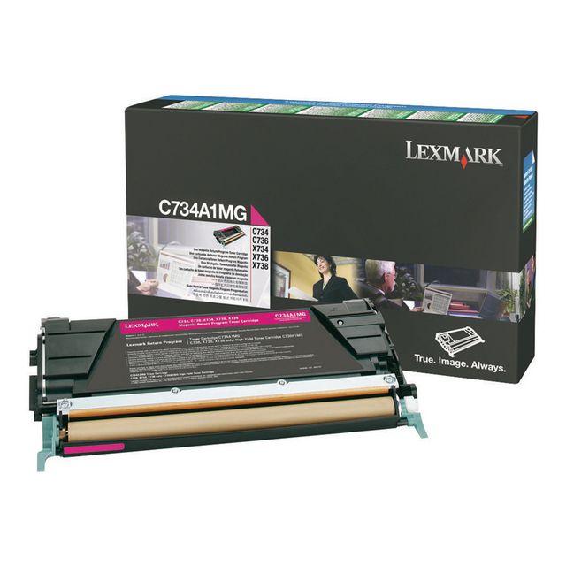 Toner LEXMARK C734A1MG 6K magenta