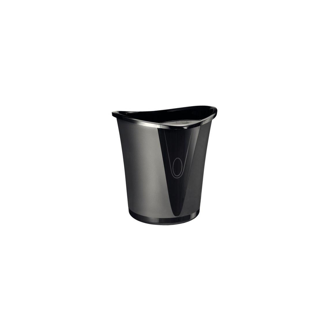 Wastepaper basket LEITZ Allura 18 L black