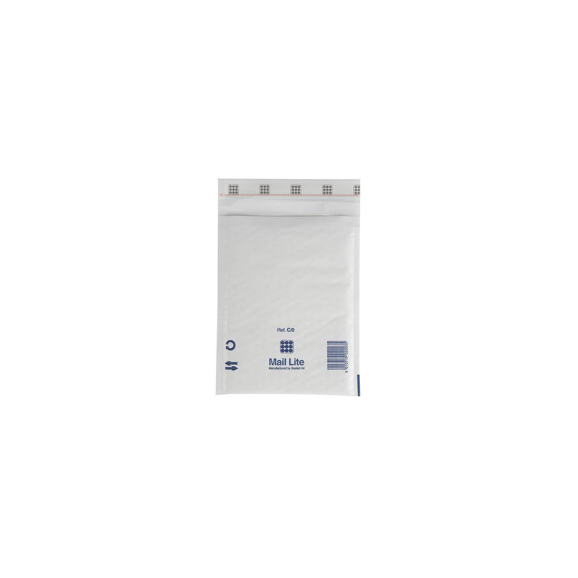 Bubble bag D1 180x260mm white 10/pack
