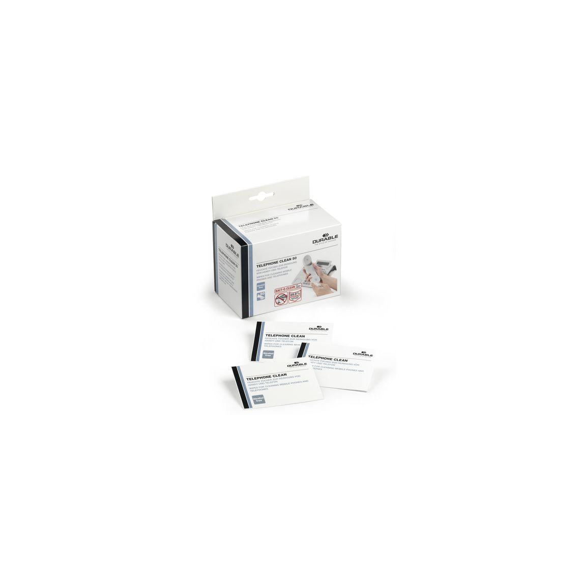 Cleaning cloth DURABLE wet phone 50/pack