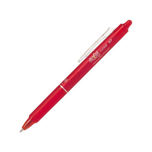 Gel pen PILOT Frixion Clicker 0.7 red