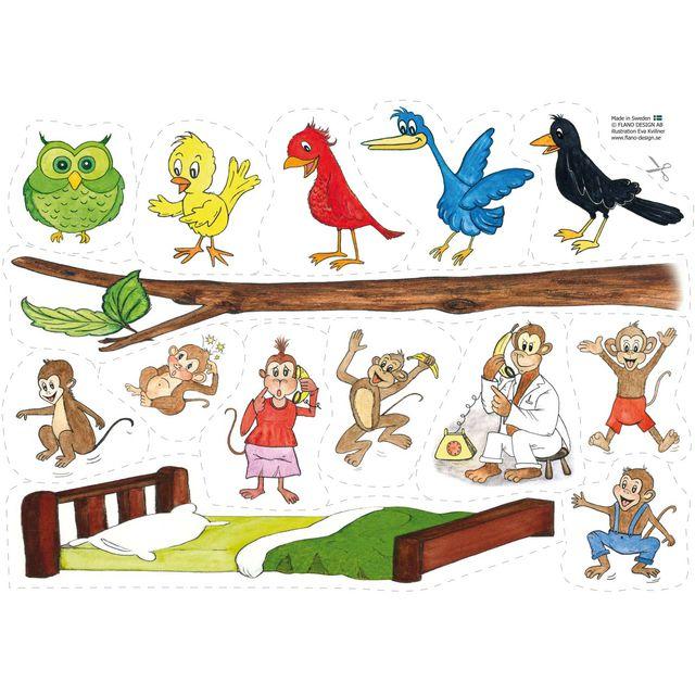 Flano set rhymes and rhymes 2/pc