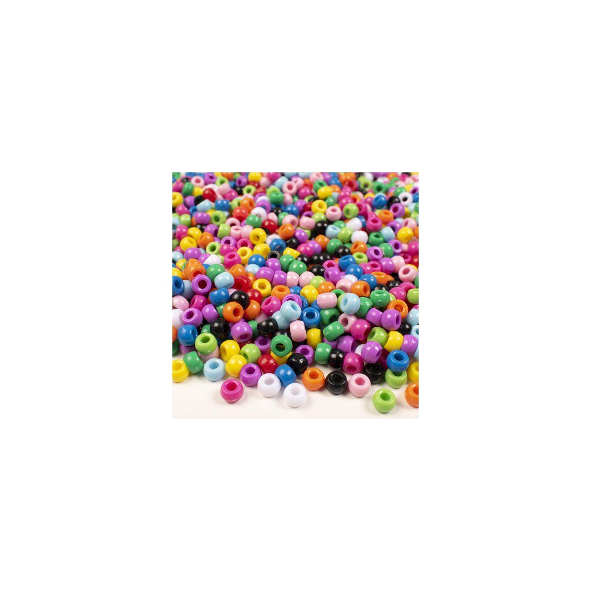 Congo beads basic colours 1000/pc