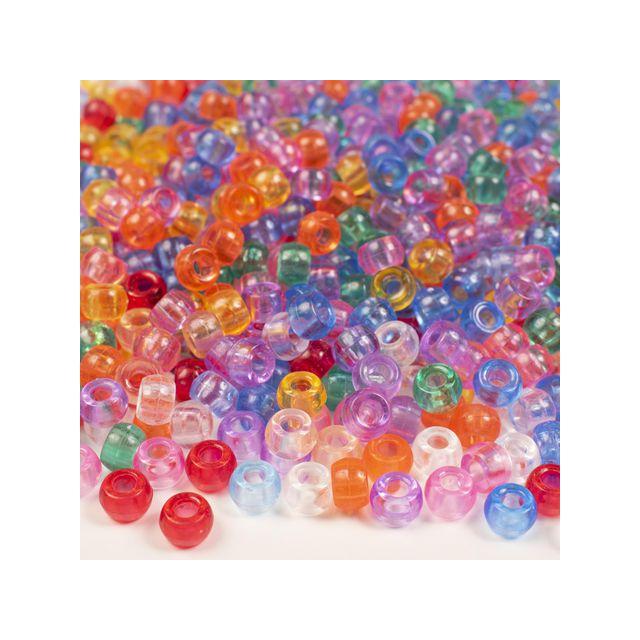Congo beads transparent 1000/pack