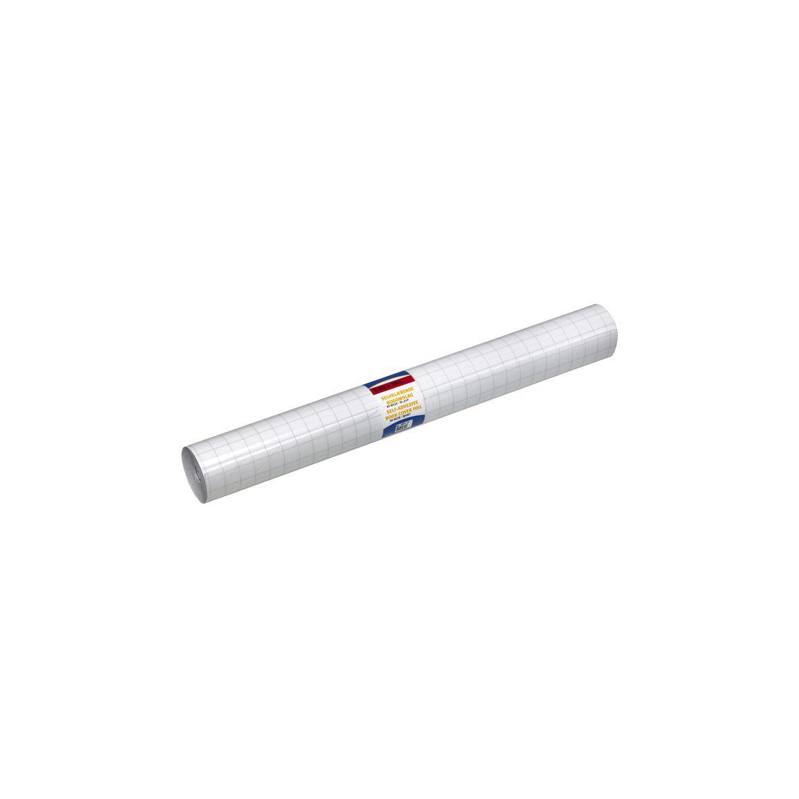 Book plastic self-adhesive. 80my 60cmx25m blank