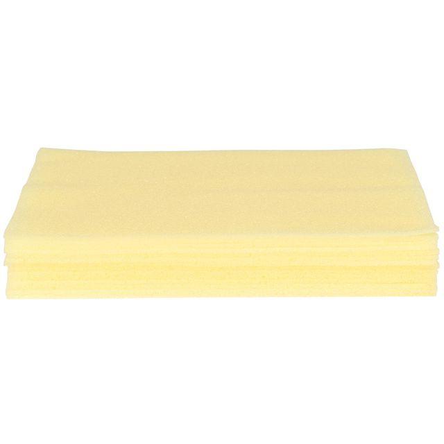 Foam washcloth 19x19 cm 100/pack