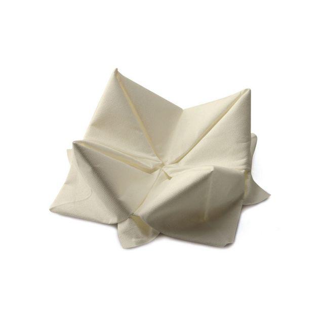 Napkin 3-ply 33x33cm vanilla 125/pack