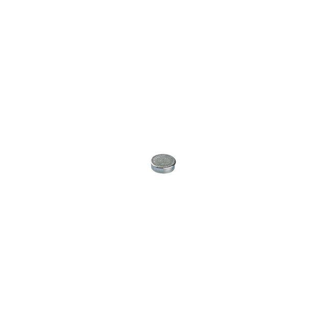 Magnetic buttons 30mm silver 6/pc
