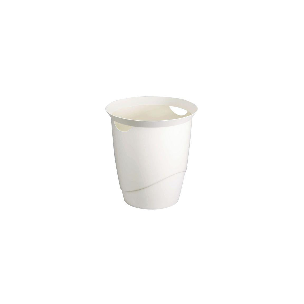 Wastepaper basket DURABLE Trend 16L white