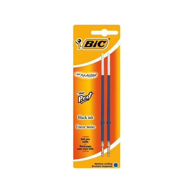 Refill BIC ReAction ball blue 2/pack