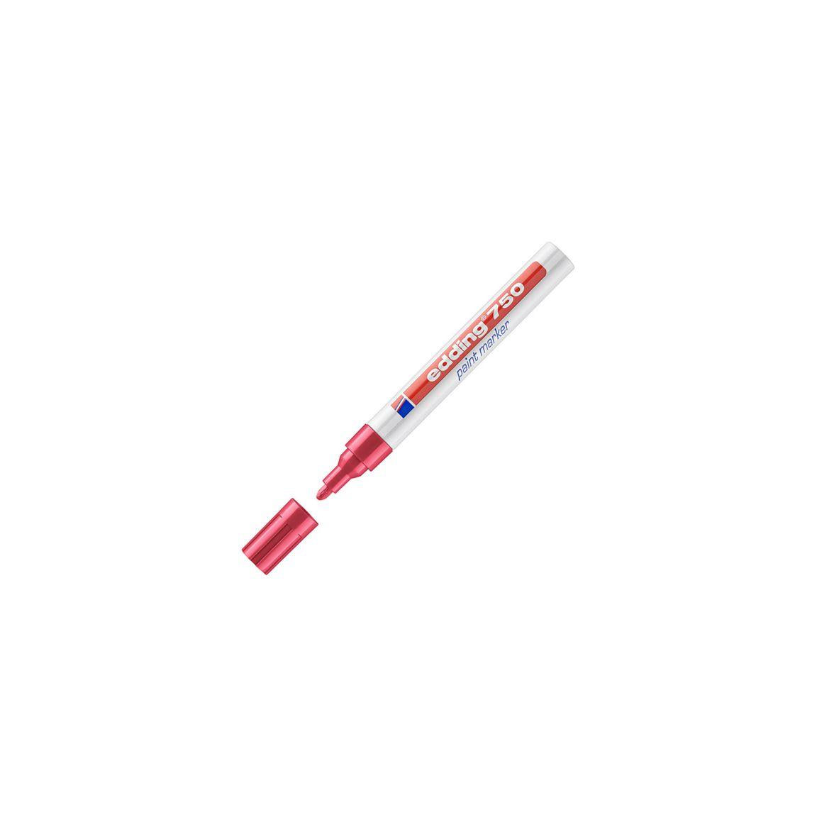 Labelling pen EDDING 750 red