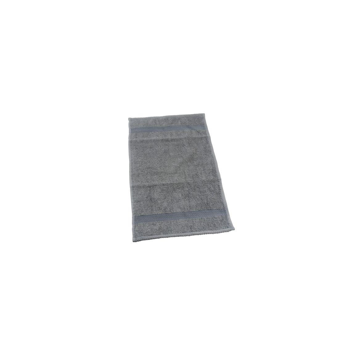 Terry towel 30x50cm grey