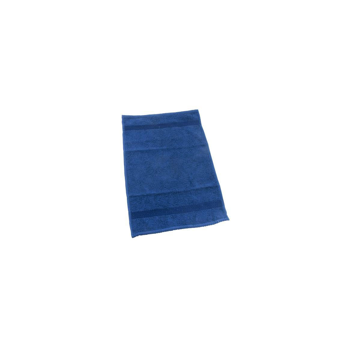 Terry towel 30x50cm navy blue