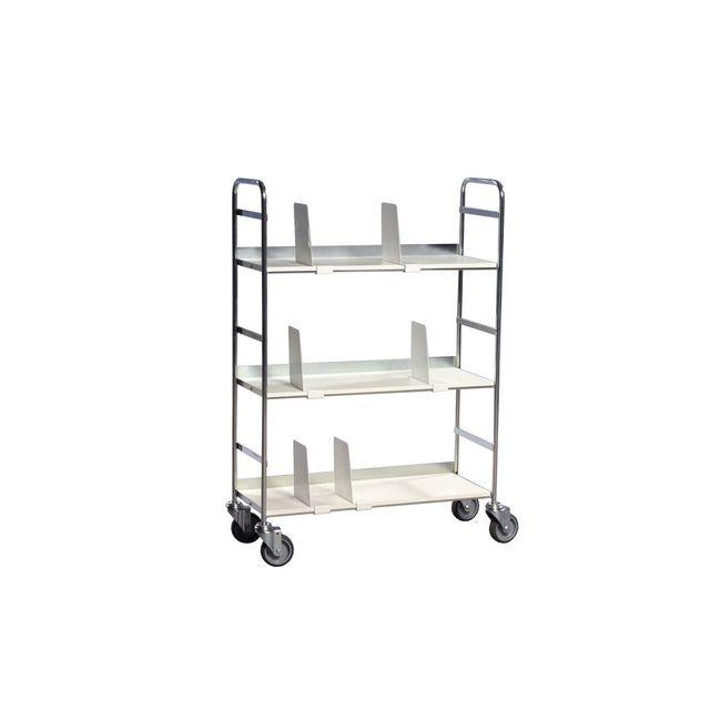 Trolley for books and binders