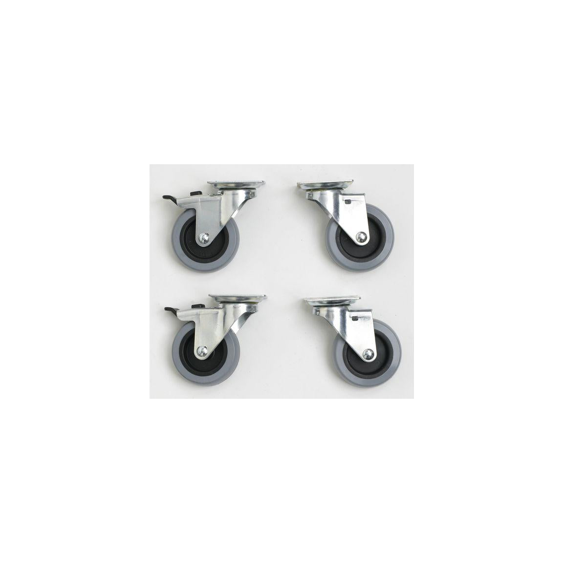 Wheel set for Storage shelf