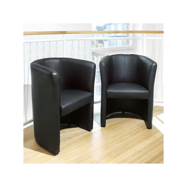 Armchair CLUB leather black