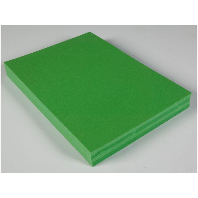 Decorative cardboard A4 green