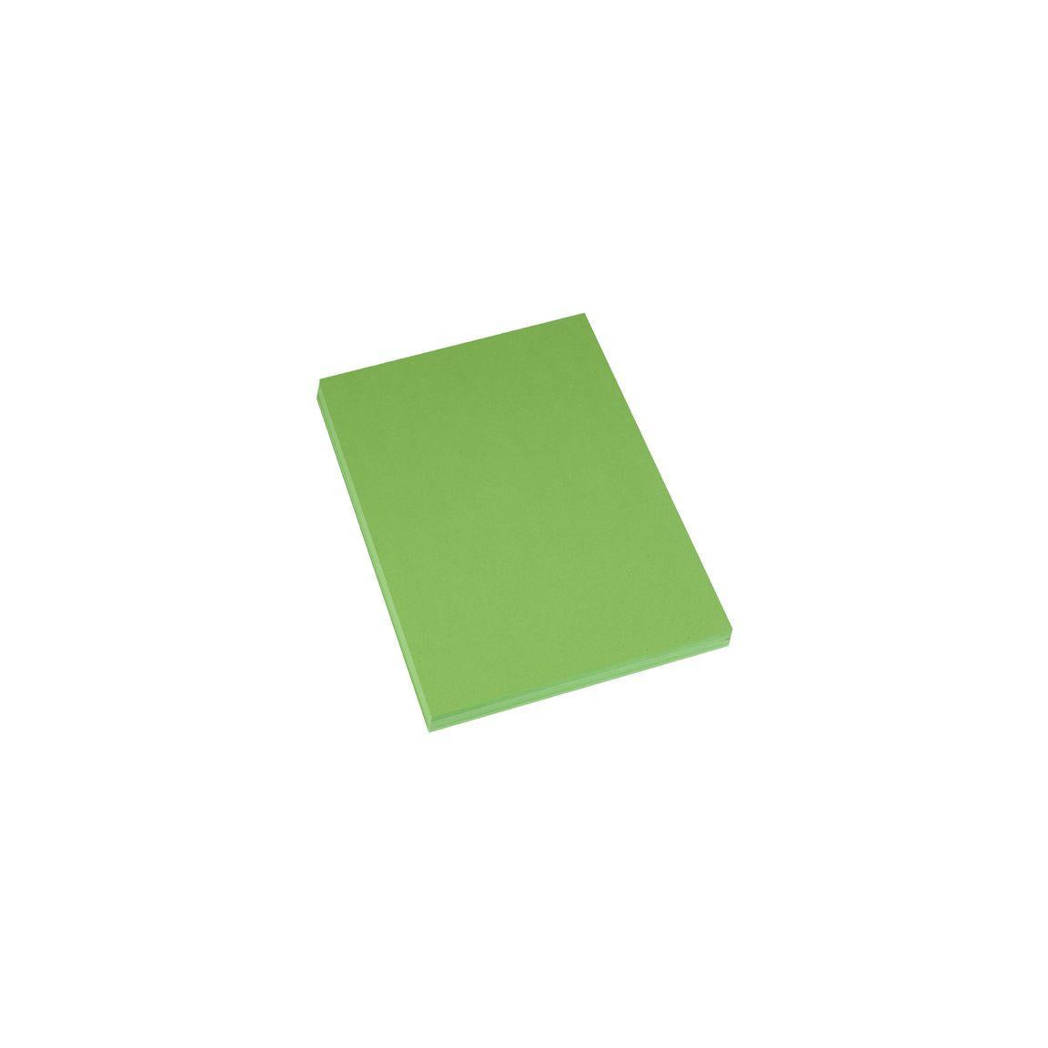 Cardboard A4 180g light green 100/pack