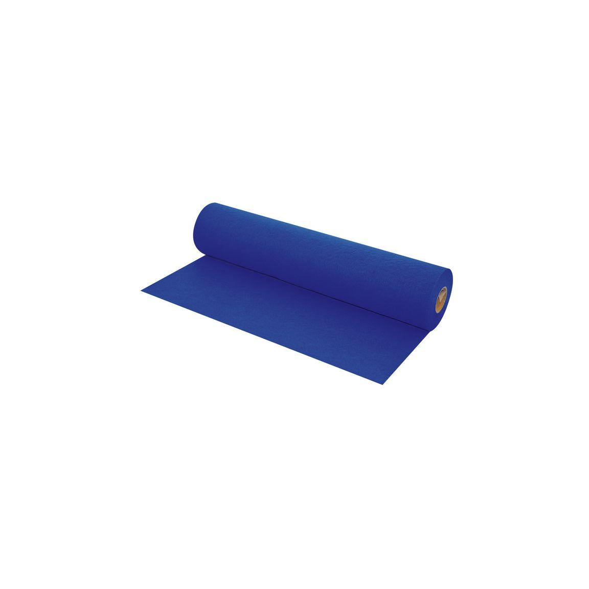 Decorative felt 45cmx5m blue