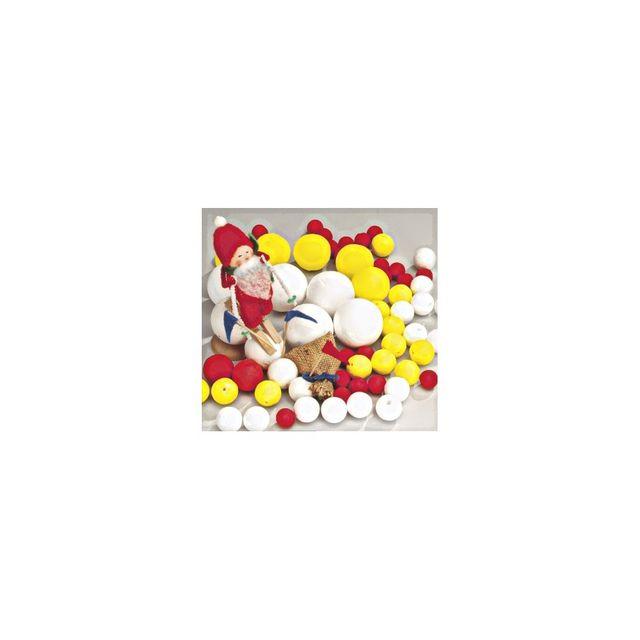 paper balls 25mm white 100/pack