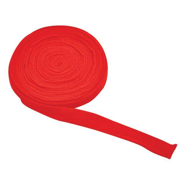 Tube knitted fabric 3cmx10m red