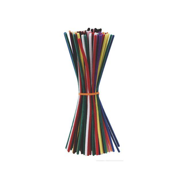 Pipe cleaners 30cm coloured 100/pc