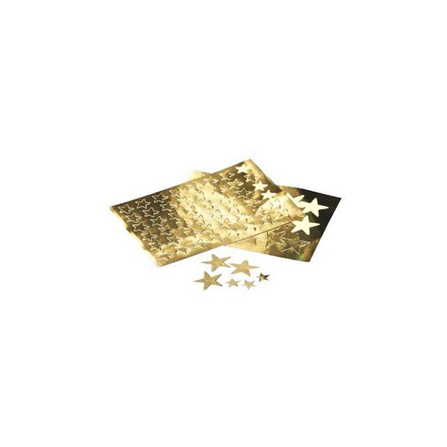 Stickers stars gold 25mm 108/pc