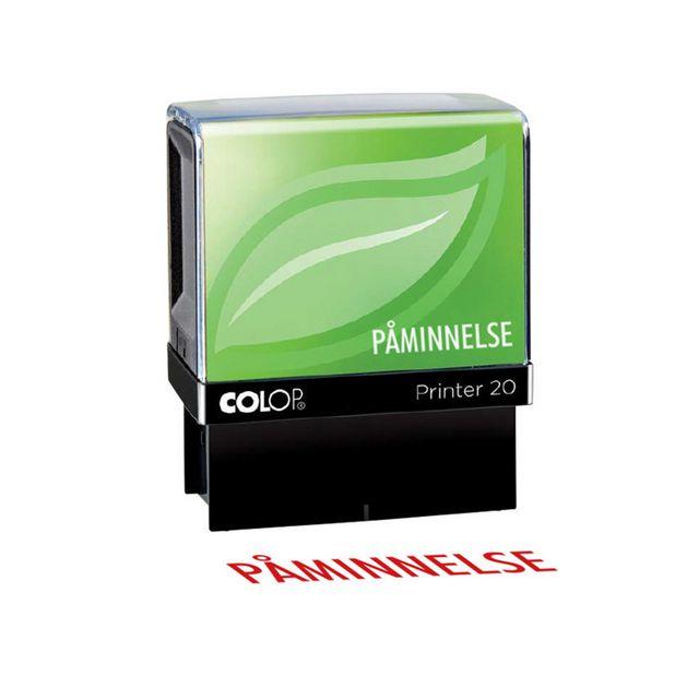 Stamp standard text REMINDER