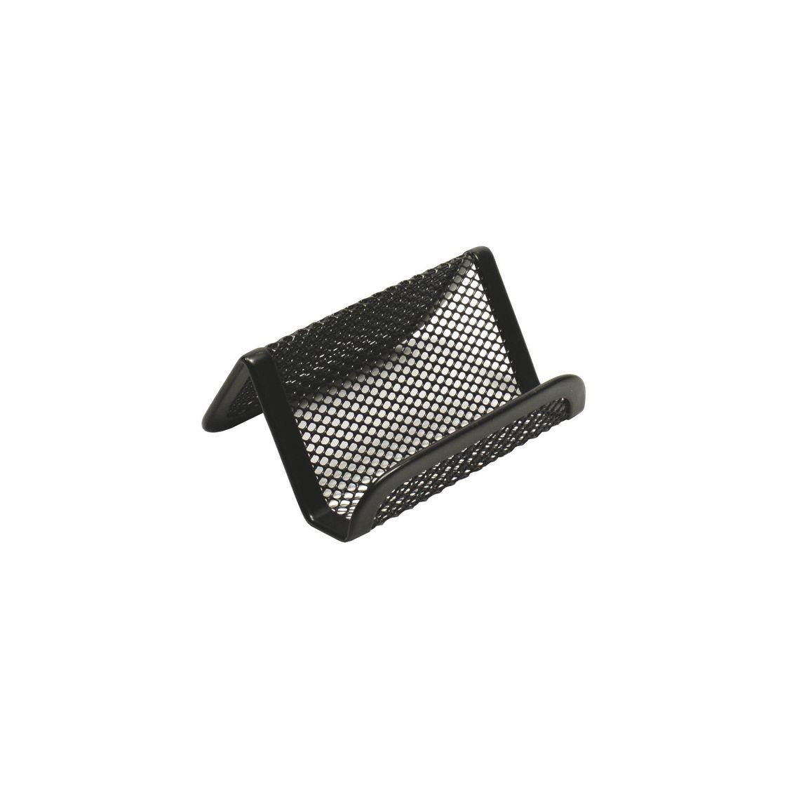 Business card/mobile phone holder black