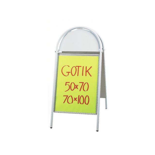 Street lamp Gothic 50X70cm white