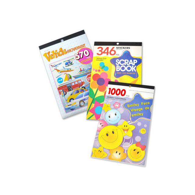 Stickers sorted motifs 1900pcs